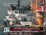 24 Oras: Crane ship na gagamitin sa pagtanggal ng USS Guardian sa Tubbataha Reef, dumating na