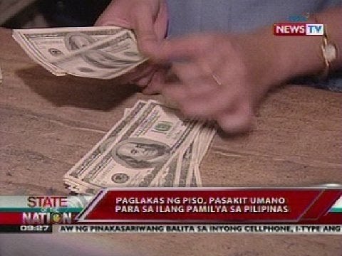 SONA: Paglakas ng piso, pasakit umano para sa ilang pamilya sa Pilipinas