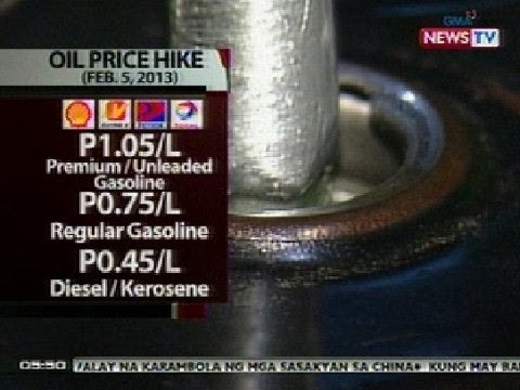 QRT: Oil price hike (Feb 5, 2013)