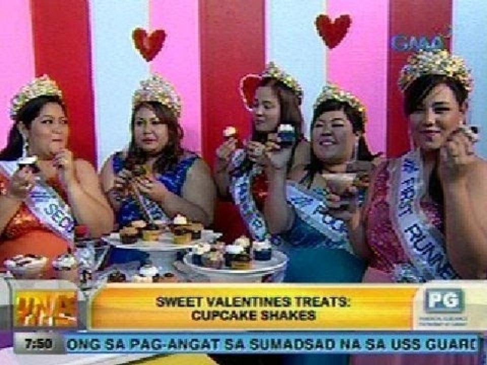 UH: Sweet Valentines Treats: Cupcake Shakes