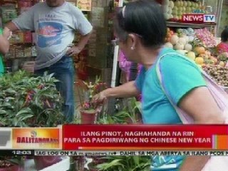 BT: Ilang pinoy, naghahanda na rin para sa pagdiriwang ng Chinese New Year