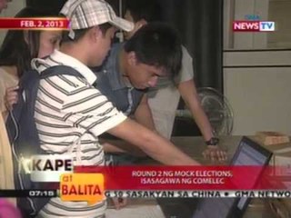 KB: Round 2 ng mock elections, isasagawa ng COMELEC