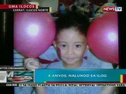 BP: 4-anyos na lalaki sa Sarrat, Ilocos Norte, nalunod