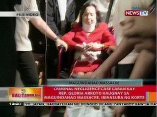 BT: Criminal negligence case vs Rep. Gloria Arroyo sa Maguindanao massacre, ibinasura