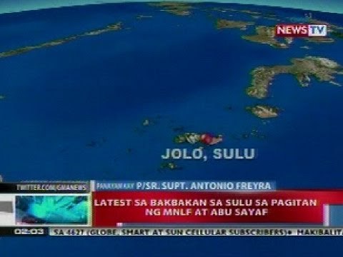 NTL: Panayam kay Supt. Freyra sa bakbakan sa Sulu sa pagitan ng MNLF at Abu Sayyaf