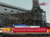 BT: Bilang ng mga nasawi sa gumuhong scaffolding sa Rizal, umakat na sa 3