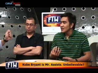 FTW: Kobe Bryant is Mr. Assists. Unbelievable?