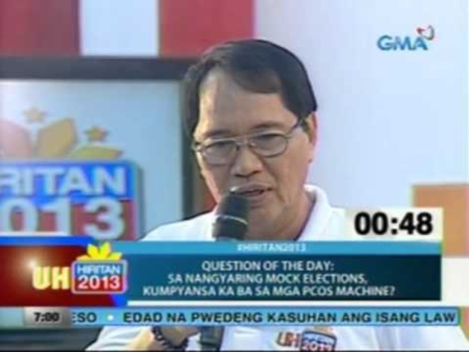 UH Hiritan 2013 | Feb. 6: Gordon, Falcone, Angara (Round 1)