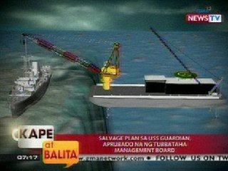 KB: Salvage plan sa USS Guardian, aprubado na