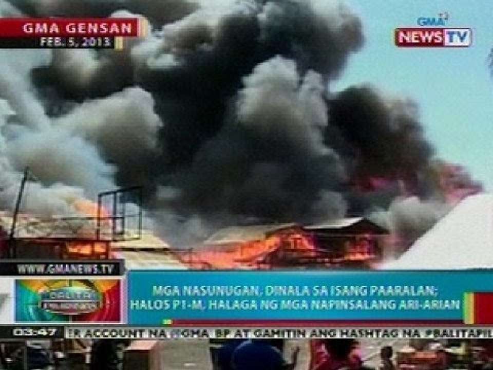 BP: Halos P1-M halaga, napinsala sa sunog sa Gensan