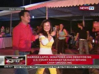QRT: Marissa Lapid, ikinatuwa ang desisyon ng US court sa kasong cash smuggling