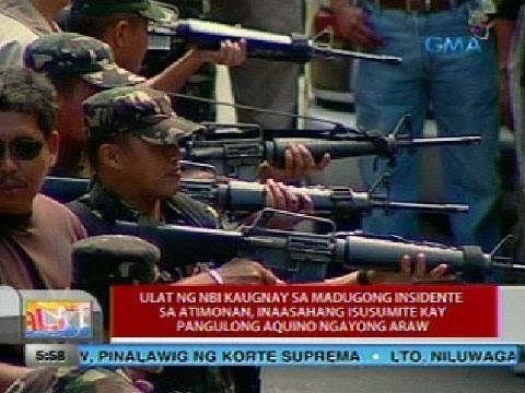 Ulat ng NBI kaugnay sa madugong insidente sa Atimonan, inaasahang isusumite kay PNoy ngayong araw