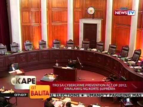 KB: TRO sa cybercrime prevention act of 2012, pinalawig ng Korte Suprema