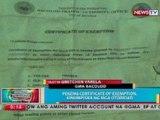 BP: Pekeng certificate of exemption, kinumpiska ng mga otoridad