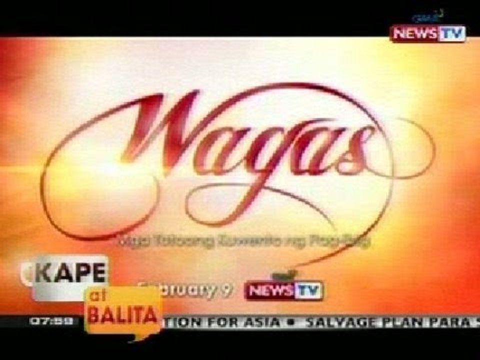 KB: Docu drama na 'Wagas', mapapanood simula bukas, 7 p.m. sa GMA News TV