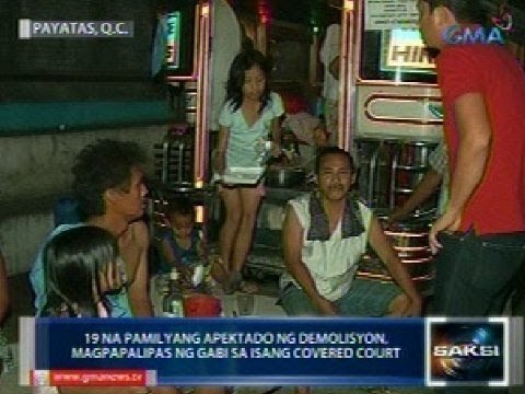 Mga pamilyang apektado ng demolisyon sa Brgy. Payatas B, problemado kung saan lilipat