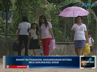 Saksi:  Tag-init, sa Marso pa magsisimula kahit unti-unti nang umiinit ang panahon
