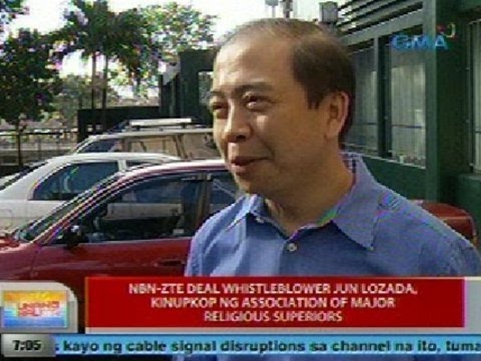 UB: Jun Lozada, kinupkop ng Association of Major Religious Superiors