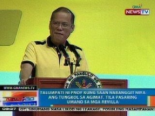 NTG: Talumpati ni PNoy kung saan nabanggit niya ang tungkol sa agimat, tila pasaring sa mga Revilla