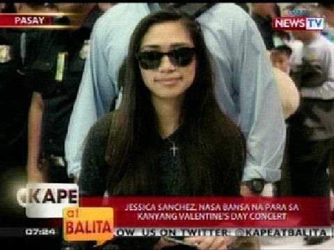 KB: Jessica Sanchez, nasa bansa para sa kanyang Valentine's Day concert