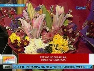 UB: Presyo ng bulaklak sa Dangwa, Maynila, hindi pa tumataas