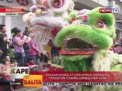 KB: Dragon at lion dance, bahagi ng tradisyon tuwing Chinese New Year