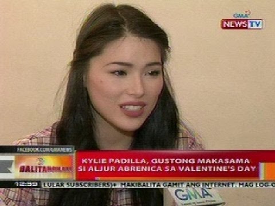 BT: Kylie Padilla, gustong makasama si Aljur Abrenica sa Valentine's Day