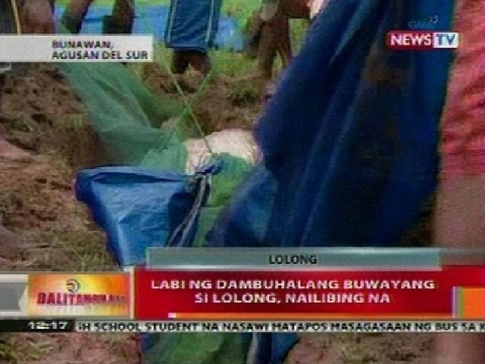 BT: Labi ng dambuhalang buwayang si Lolong, nailibing na