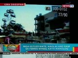 BP: 4 na estudyante sa Dagupan, sugatan nang mahulog sa ferris wheel sa paraalan