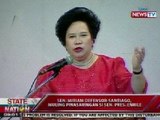 SONA: Sen. Santiago, nais paimbestigahan ang libro ni Sen. Enrile dahil may mga mali raw