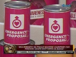24Oras: Mga romantic na pakulo ngayong Valentine's Day, pwedeng gawin kahit kapos sa budget