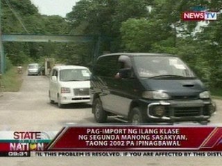SONA: 200 second-hand cars, nakapuslit sa Port Irene sa Cagayan