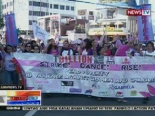 NTG: Libu-libo, inaasahang dadalo para sa parada ng global event na 'One Billion Rising'