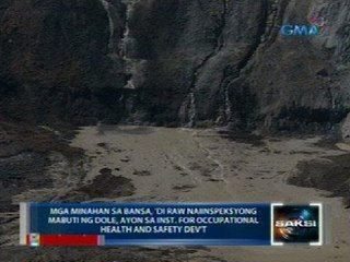Saksi: Panawagang ipasara ang minahan, inalmahan ng gobyerno