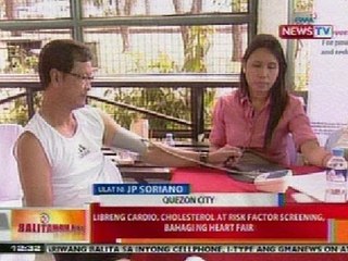 BT: Libreng cardio, cholesterol at risk factor screening, bahagi ng Heart Fair sa QC