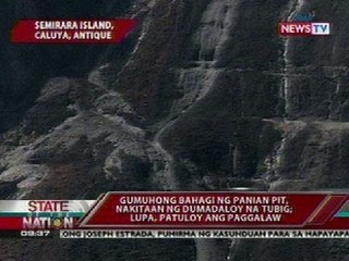 SONA: 5 nawawalang trabahador sa gumuhong minahan sa Semirara Island, hindi pa nahahanap
