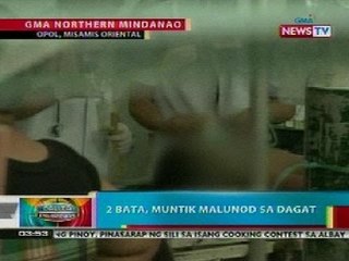 BP: 2 bata, muntik nang malunod sa dagat sa Misamis Oriental