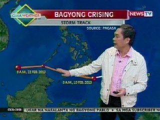BP: Weather update as of 3:39 p.m. (Feb 19, 2013)
