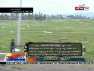 NTG: Bagyong Crising, nagdala ng ulan sa ilang bahagi ng Mindanao