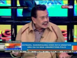Estrada, naniniwalang si Lim ang nasa likod ng pag-aresto kina Isko Moreno at ilang konsehal
