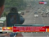 BT: Pagpapalawig sa 60-kph speed limit sa Commonwealth Ave., simula na ngayong linggo