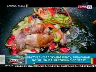BP: Iba't ibang pagkaing pinoy, pinasarap ng sili sa isang cooking contest sa Albay