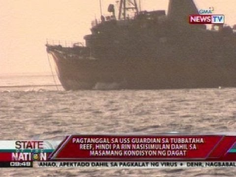 SONA: Kaso laban sa crew members ng USS Guardian, pinag-aaralan na