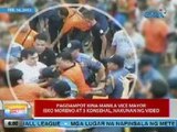 UB: Pagdampot kina Manila Vice Mayor Isko Moreno at 5 konsehal, nakunan ng video