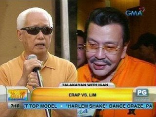 Talakayan with Igan: Erap vs. Lim