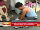 BT: 100 pamilyang nasunugan, pansamantalang nanunuluyan sa multi-purpose hall