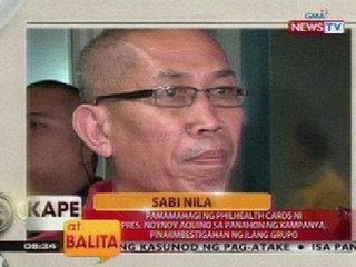 KB: Pamamahagi ng PhilHealth cards ni PNoy sa panahon ng kampanya, pinaiimbestigahan