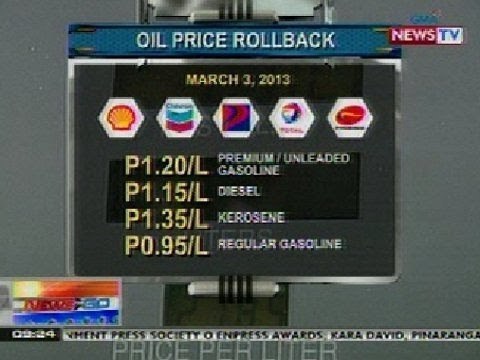 NTG: Rollback sa produktong petrolyo, ipinatupad ng ilang oil companies