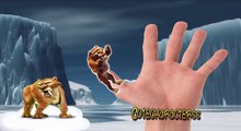 Ice Age 3D Animals Finger Family Nursery Rhymes