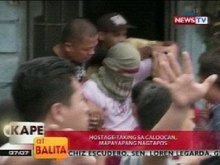 KB: Hostage-taking sa Caloocan, mapayapang nagtapos